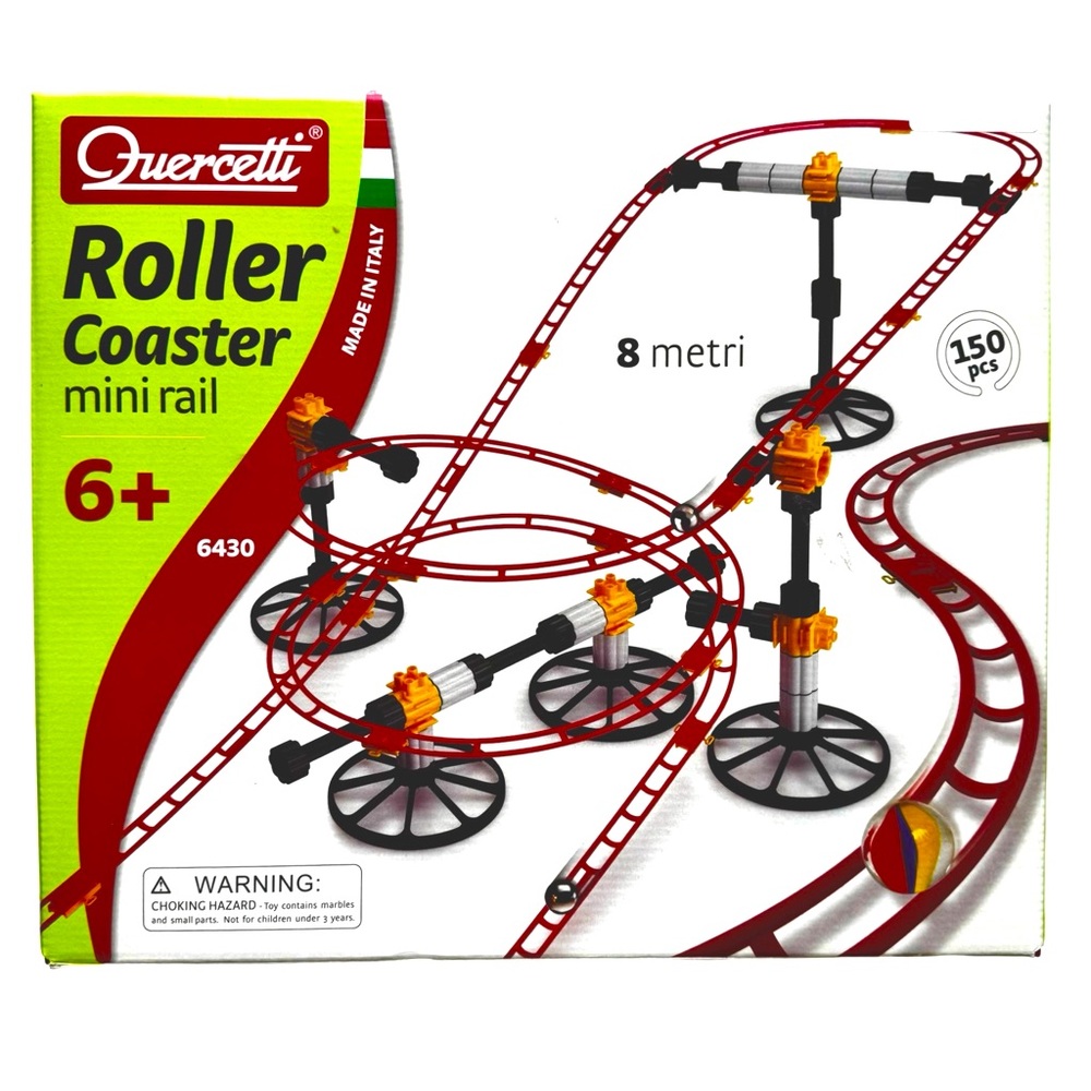 Roller Coaster Rails Set, 150 pieces, 8 meters